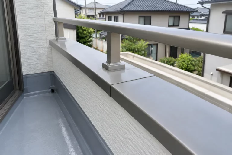 ベランダの笠木・手すり