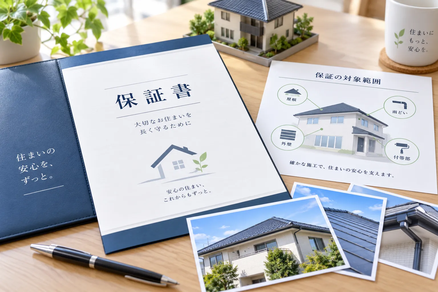 保証主体・対象範囲・対象外・受付方法を比較する図