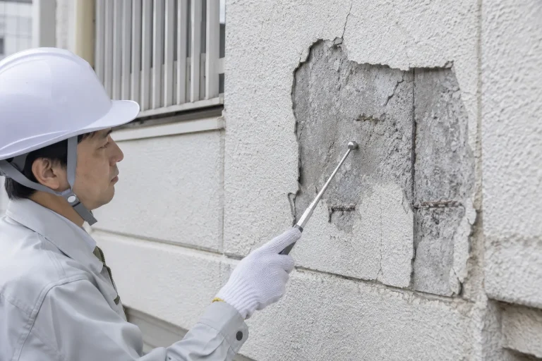 欠け・剥落・爆裂の確認