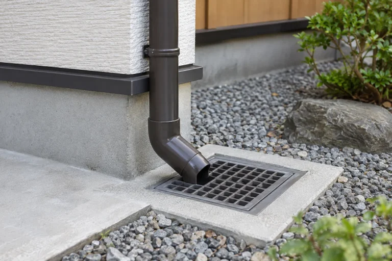 地上側の排水接続
