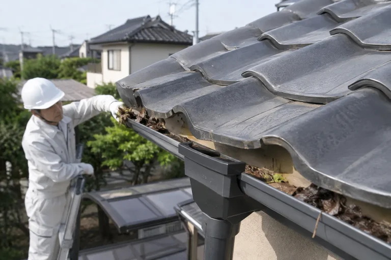 雨樋の清掃・詰まり除去
