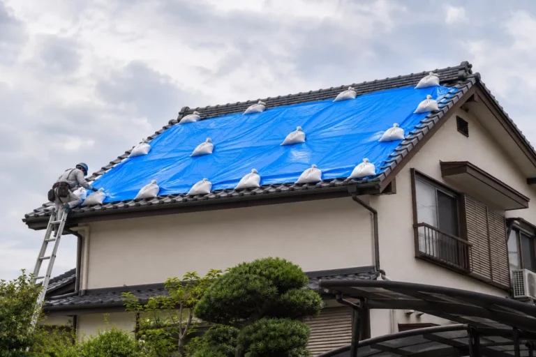 雨漏り時の応急処置