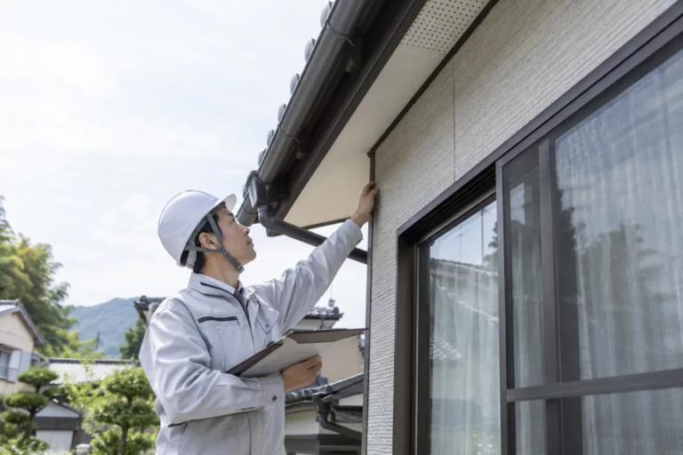 外部・屋根・外壁・開口部確認