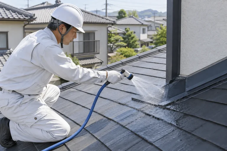 必要に応じた追加確認・散水