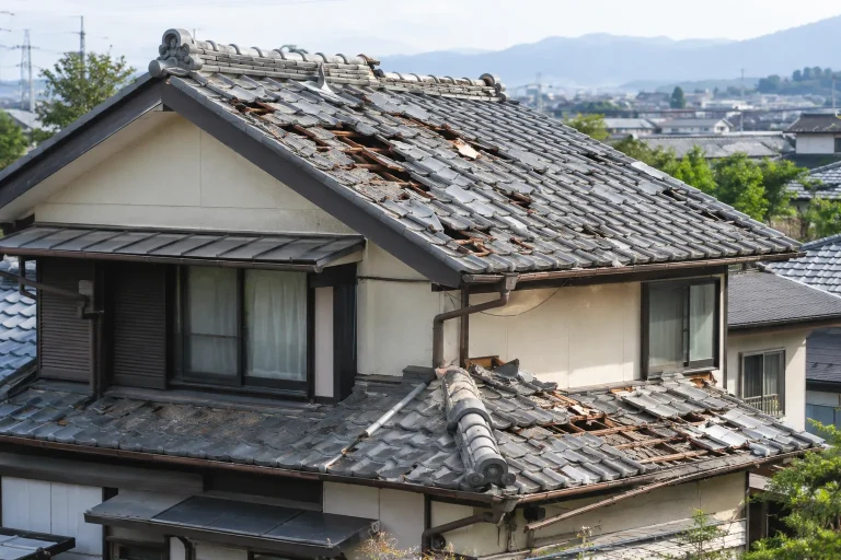 屋根材の割れ・欠損