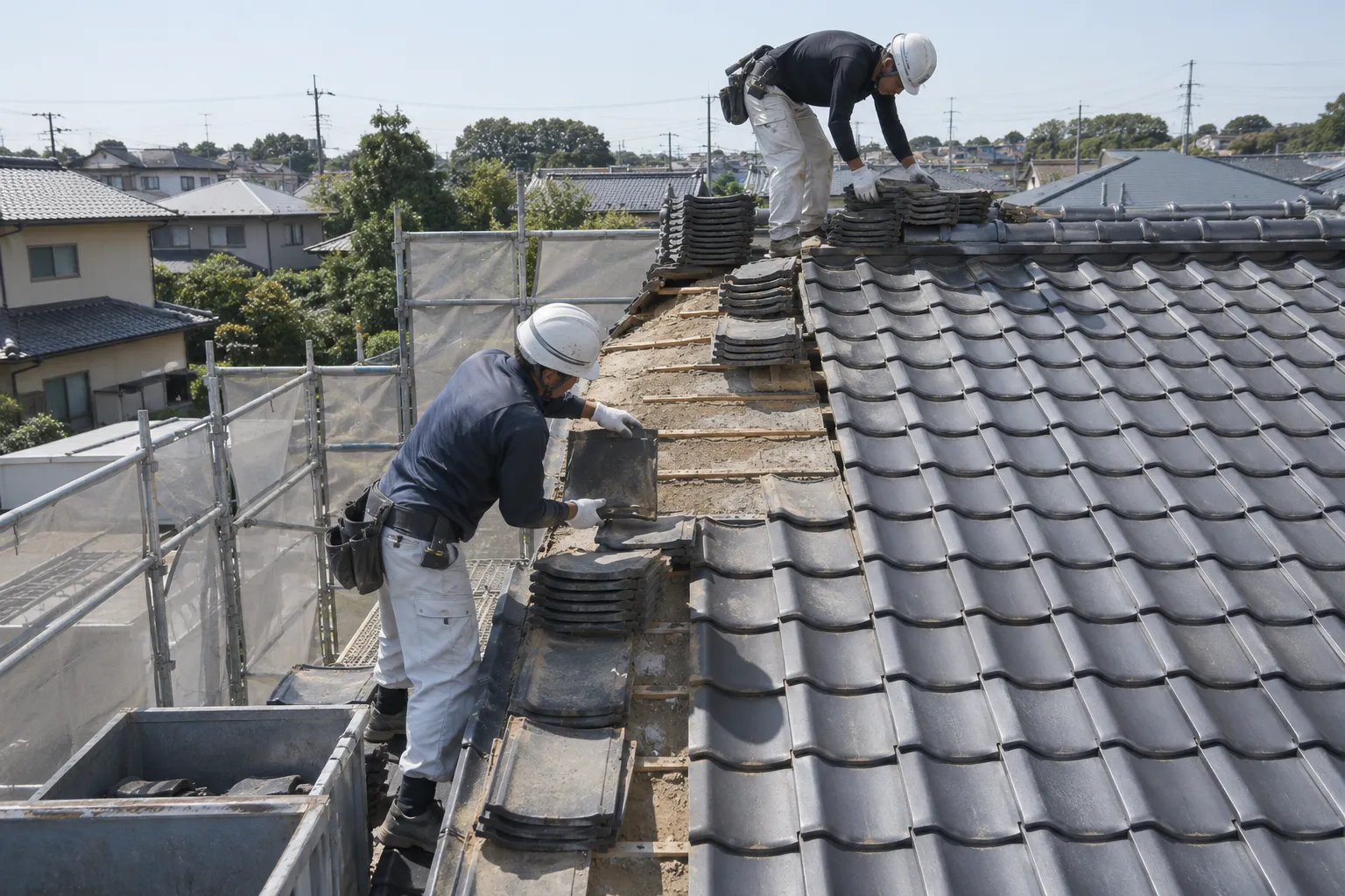 95㎡瓦→金属