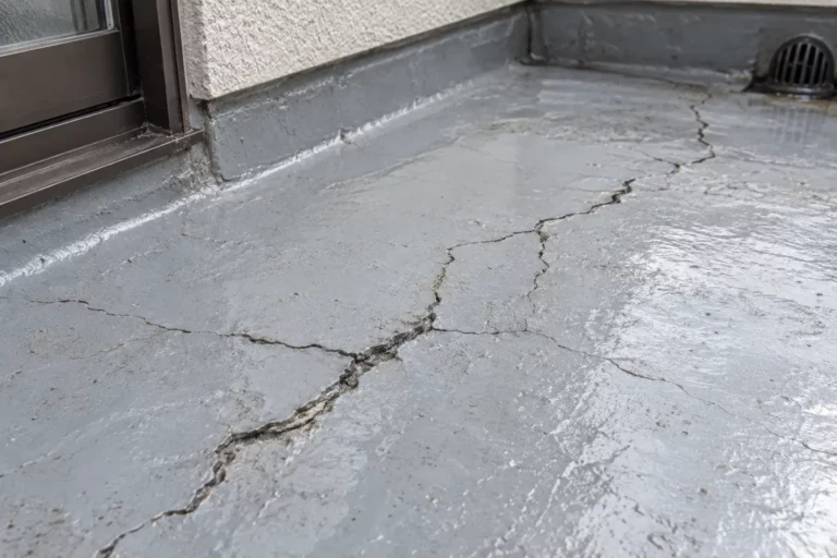 防水面のひび割れ・亀裂