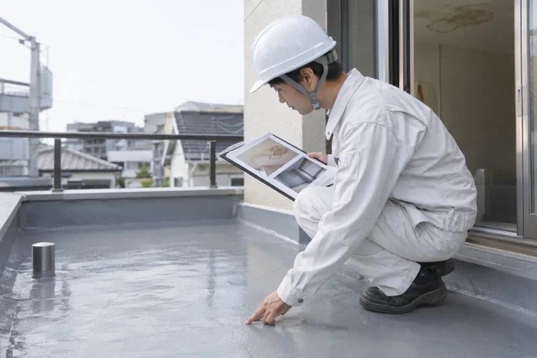 防水工事と雨漏り修理の判断