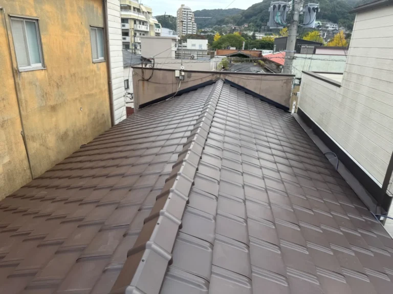 北九州市門司区｜劣化が進んだ屋根を下地から葺き替え