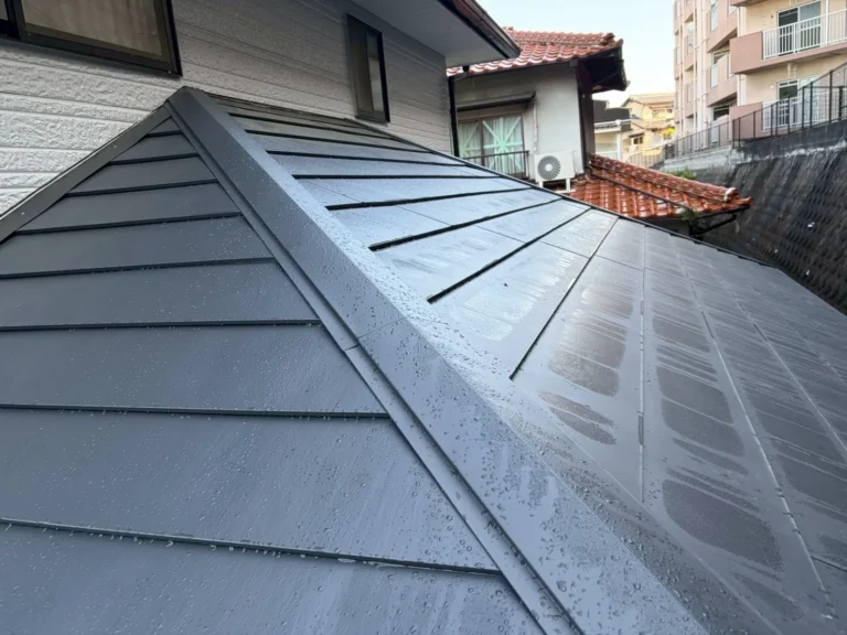 北九州市戸畑区｜劣化した屋根をカバー工法・外壁を塗装