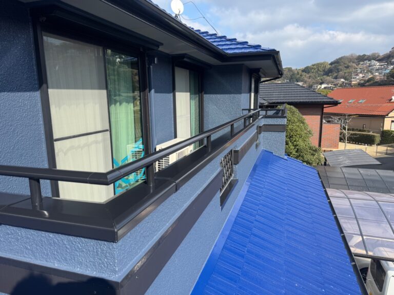 屋根塗装 外壁塗装 完工写真