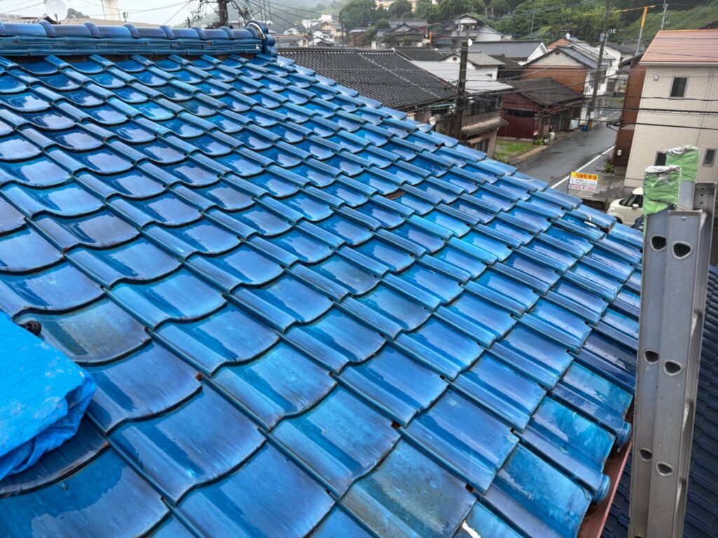屋根葺き替え 施工前写真