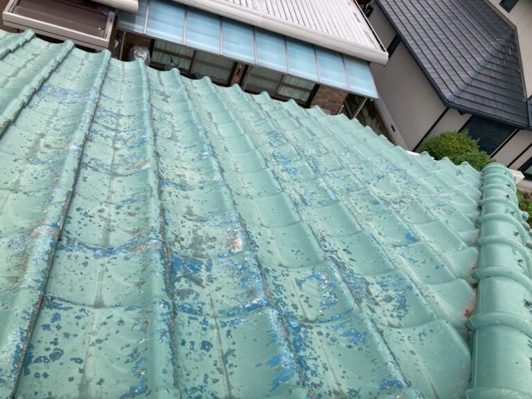 施工前写真　屋根塗装