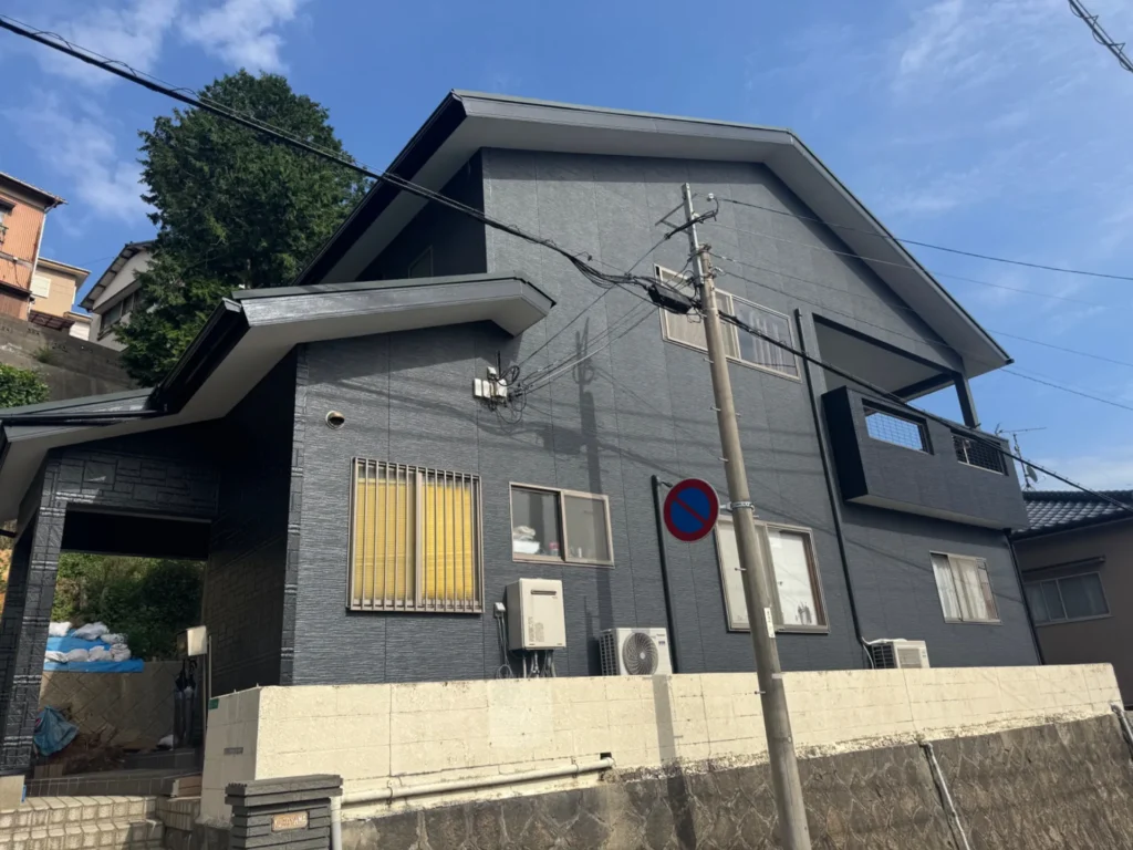 外壁塗装 八幡東区 完工写真