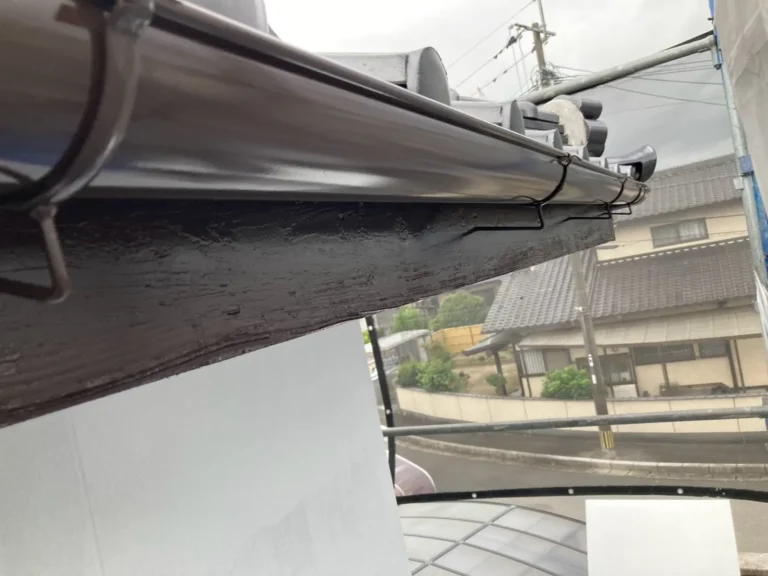 外壁塗装 施工中写真