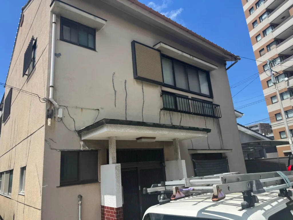 外壁張り替え 門司区 施工前写真