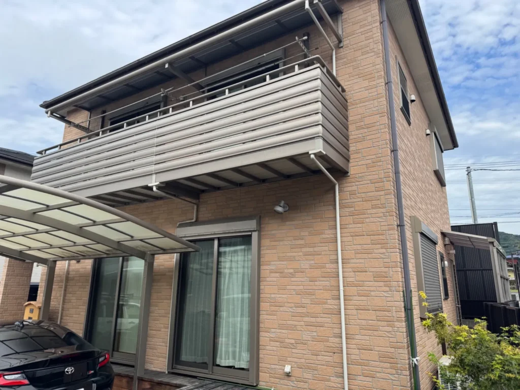 外壁塗装施工前写真
